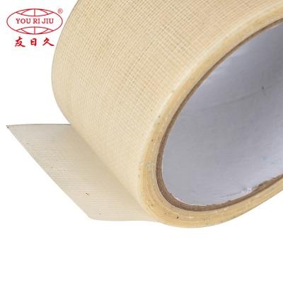 Cinta de fibra de vidrio para sellado de embalaje a prueba de agua
