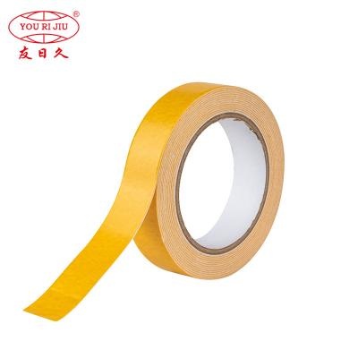 Cinta de espuma IXPE de doble cara con solvente para decoración, aislamiento térmico y acústico, para la industria automotriz Yourijiu