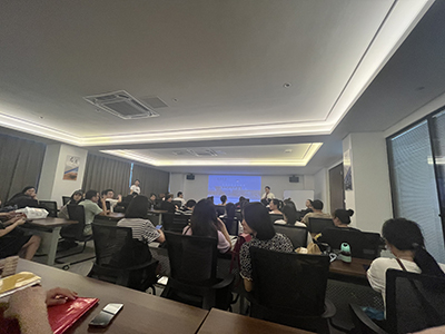Seminarios de capacitación para el departamento de ventas de cintas Youyi de Fujian